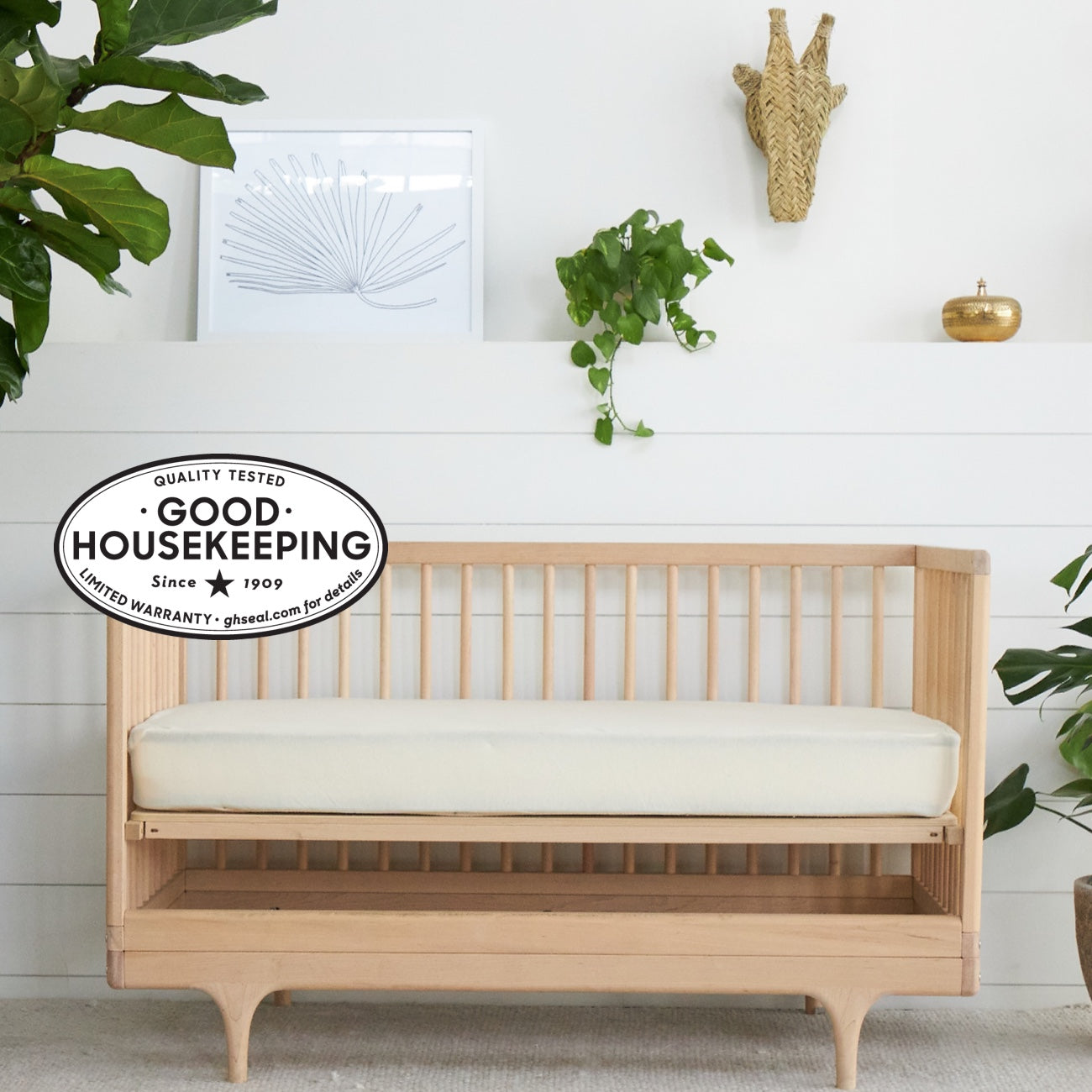 Organic Waterproof Crib Mattress Protector