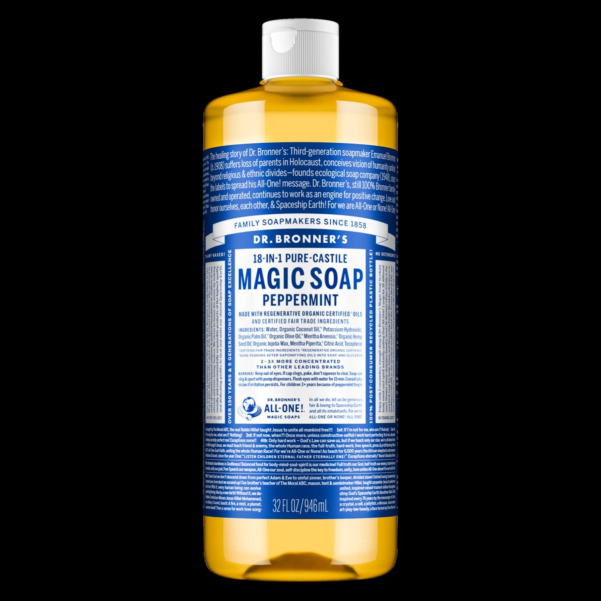Peppermint - Pure-Castile Magic Soap