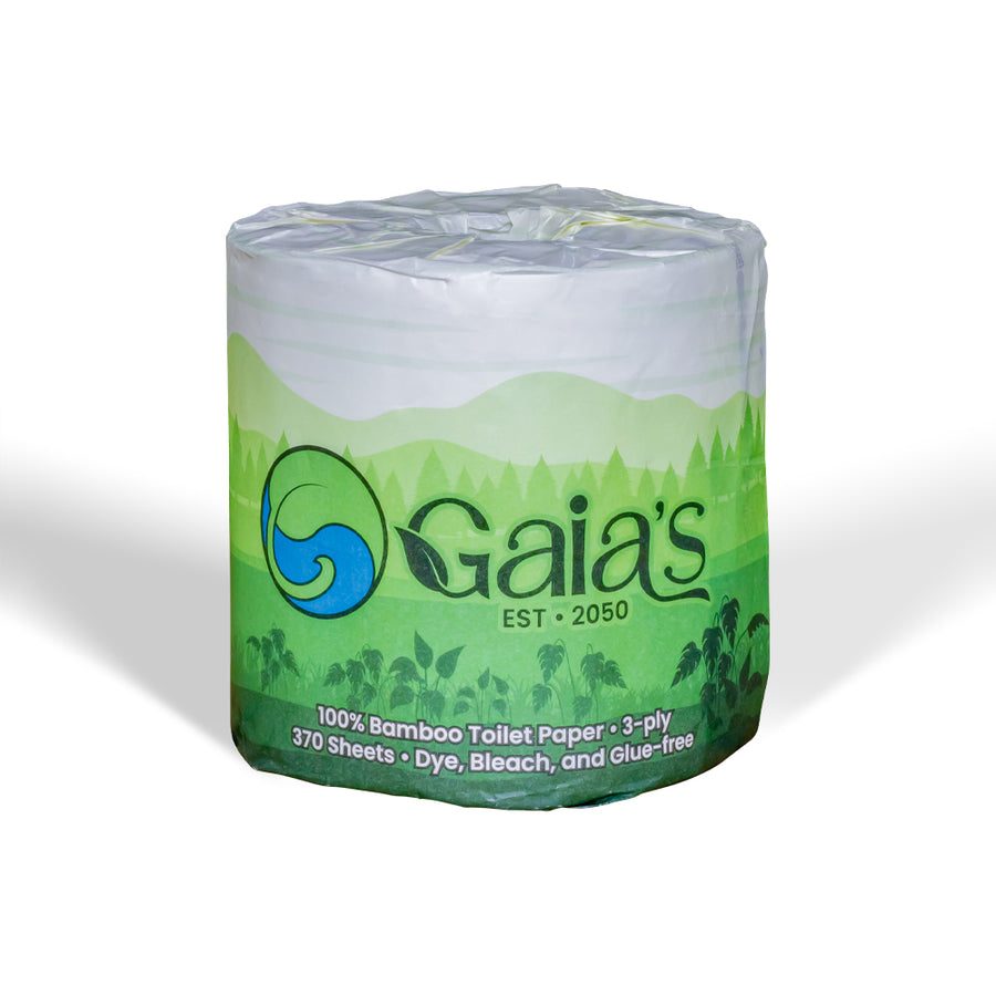 Gaia's Premium Bamboo Toilet Paper