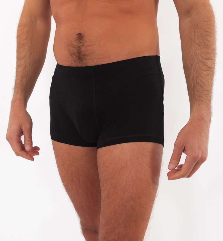 Natural fabric boxer shorts