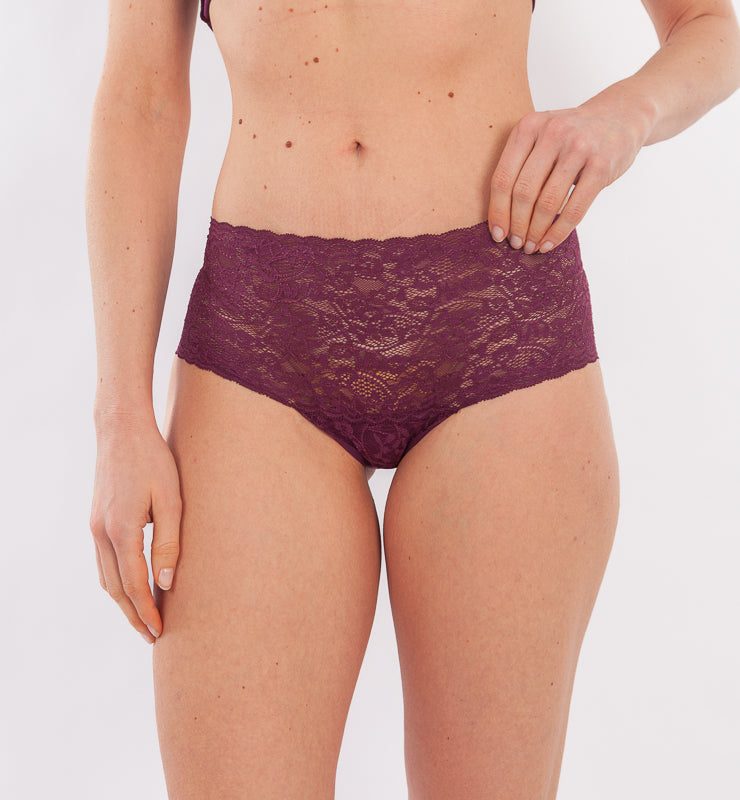 Biodegradable lace culottes