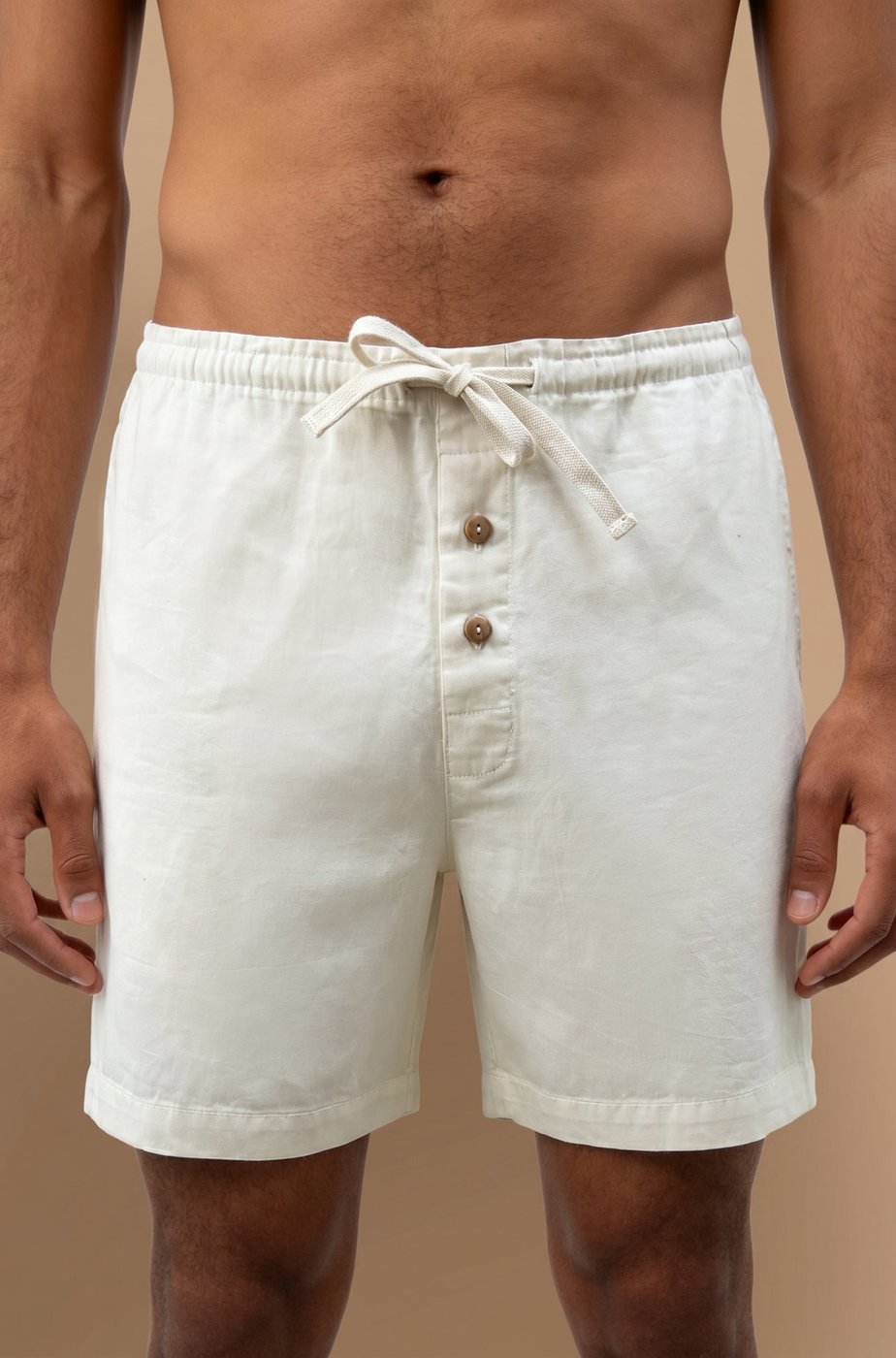 Men’s Drawstring Woven Boxer Shorts