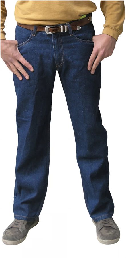 Chi Gusseted Hemp Jean