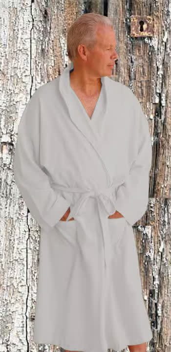 Men's Hemp Spa Robe