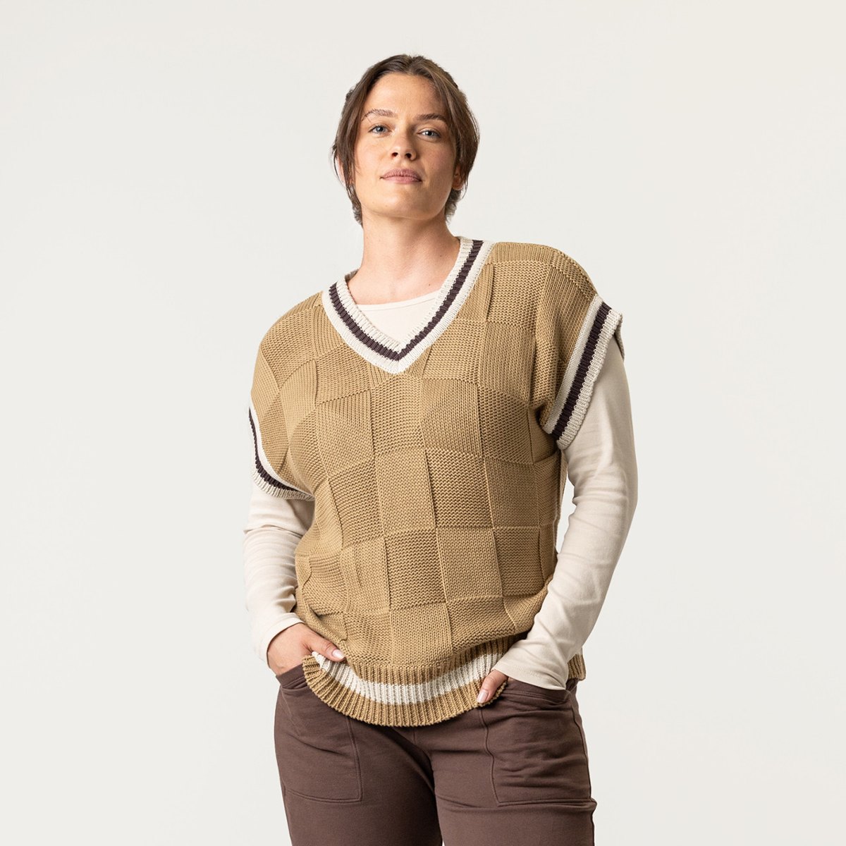 100% Regenerative Organic Certified® Cotton - Sweater Vest