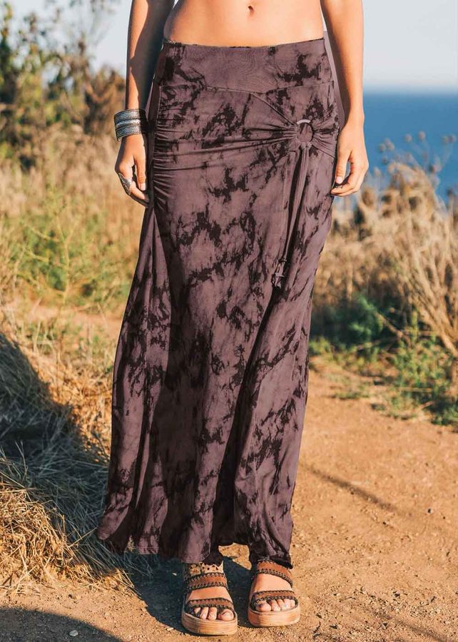 Free-Spirit Skirt (Tie Dye Hemp Lyocell)