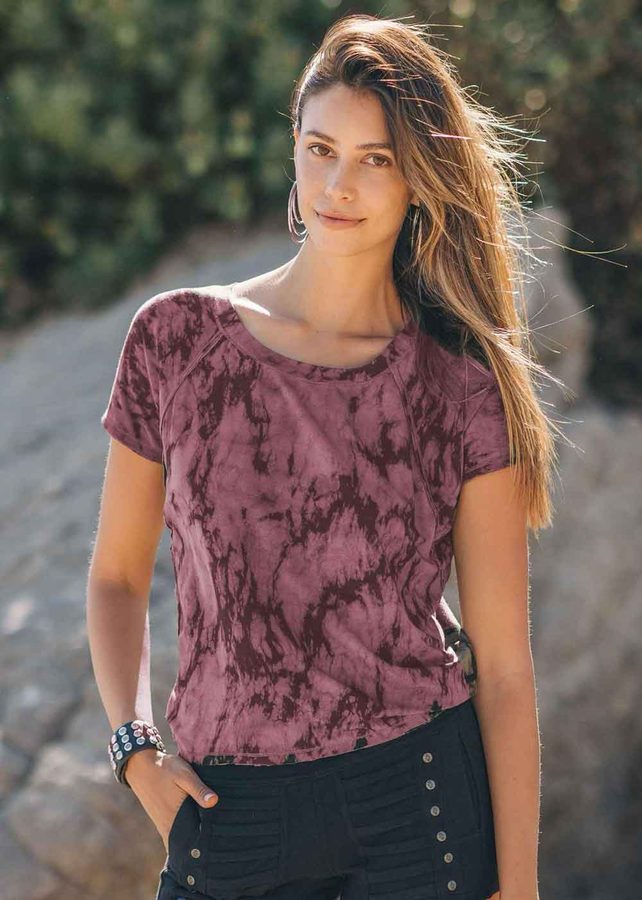 Peyote Tee (Tie Dye Hemp Lyocell)