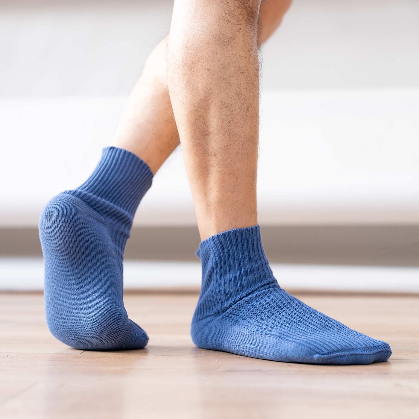 CREEKMILL Elastic-free 3-Ply 100% Organic Cotton Socks